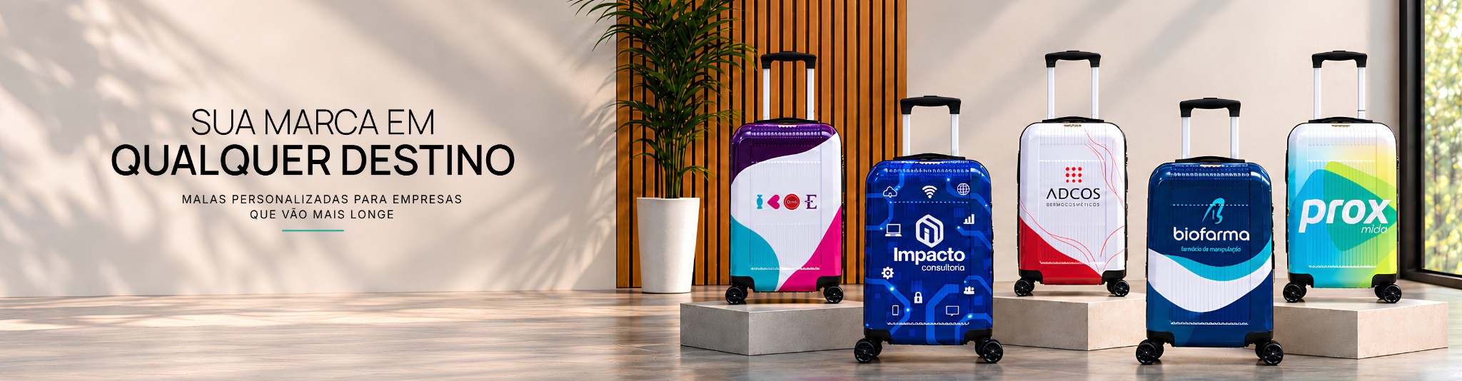 Mochilas e malas personalizadas para empresas — Conecta Bags